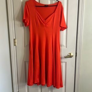 Torrid Sz 0/12 midi dress A-line in LN condition